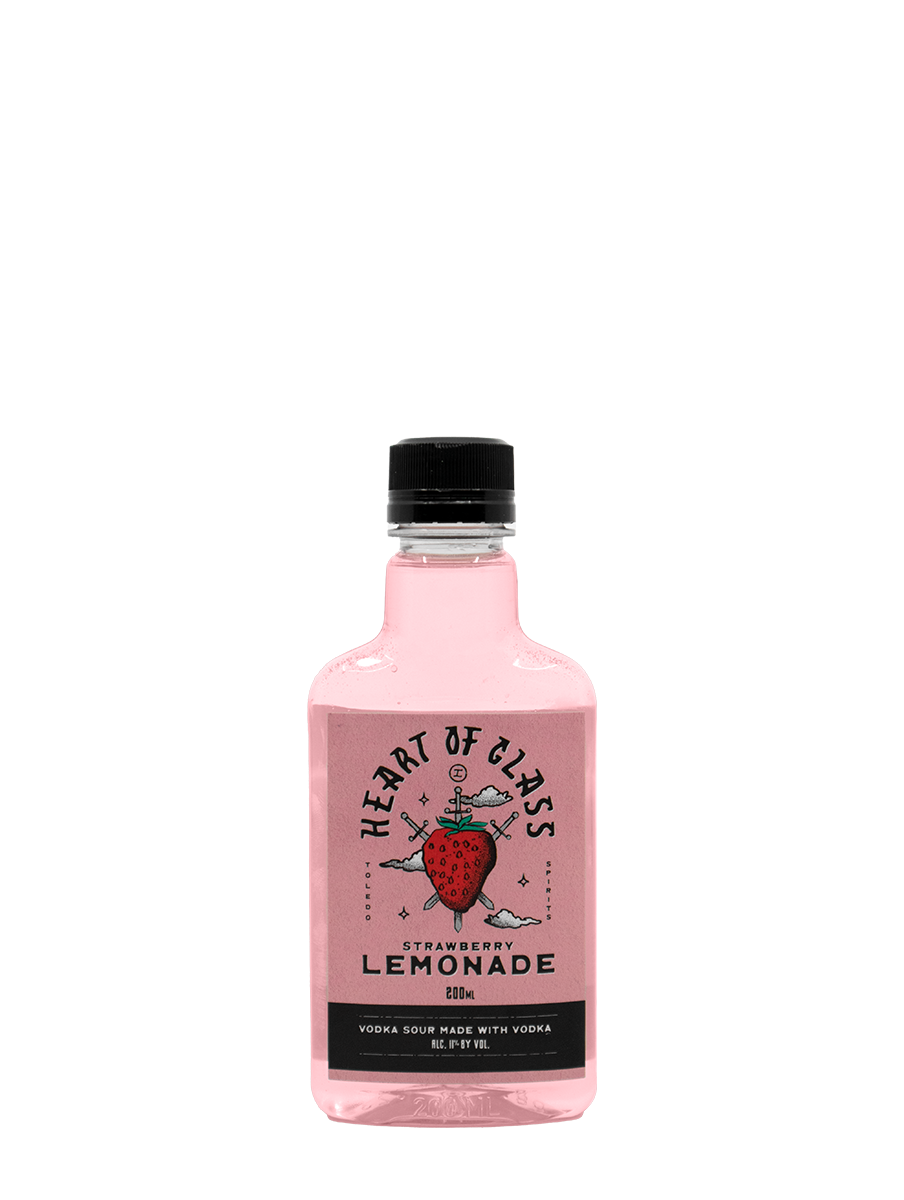 Heart of Glass Strawberry Vodka Lemonade | Toledo Spirits Co.